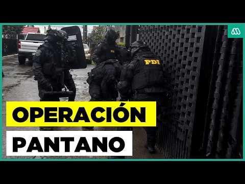 Operación Pantano: Desbaratan banda de narcotraficantes que operaba en Talcahuano