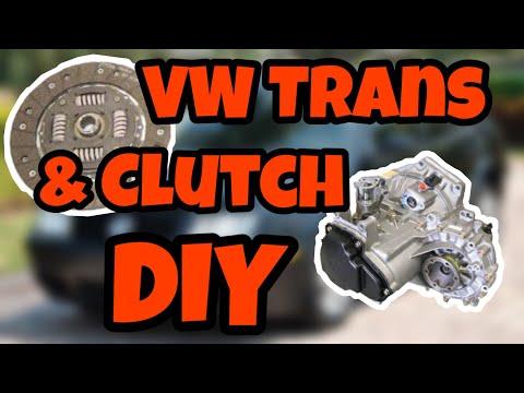 Mk4 (99-04) 1.8t 5/6 speed manual transmission & clutch replacement DIY