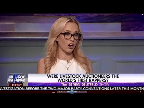 07-02-16 Kat Timpf on Gutfeld - Were Auctioneers the 1st Rappers?