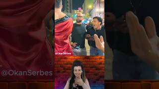 🔥 The reactions are crazy! Okan Serbes rocked the streets! #reaction #streetstyle @OkanSerbes