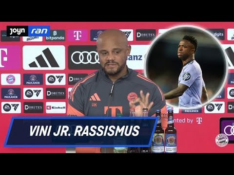 Vinicius Jr. Rassismus-Vorfall: Vincent Kompany wird emotional