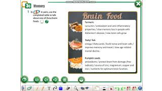 Action 11   Module 3 Brain Food