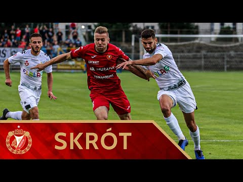 Skrót meczu: Olimpia Elbląg - Widzew Łódź 1:1