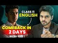 STRATEGY ENGLISH CLASS 11TH FINAL REVISION THE ROADMAP YOU NEED TO FOLLOW WATCH NOW