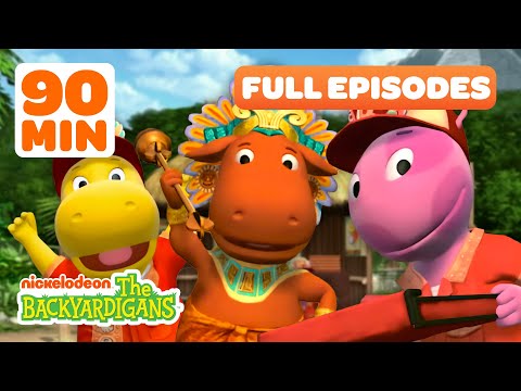 Uniqua Delivers the Best Pizza to King Tyrone! + MORE Full Episodes | 90 Minutes | The Backyardigans