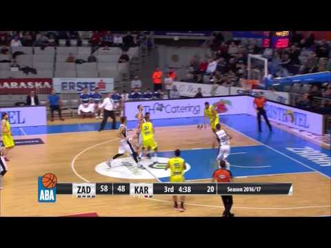 ABA Liga 2016/17 highlights, Round 12: Zadar - Karpos Sokoli  (2.12.2016)