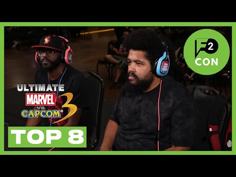 F2 Con 2025 UMVC3 TOP 8 Ultimate Marvel vs Capcom 3 Tournament Top 16