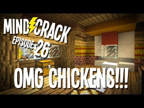Mindcrack Ep 26 - "I Can't Hold All These CHICKENS!!!" Minecraft Survival Multiplayer