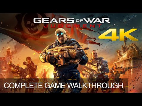 Gears Of War Judgment Complete Game Walkthrough Full Game Story Ending 4K 60FPS