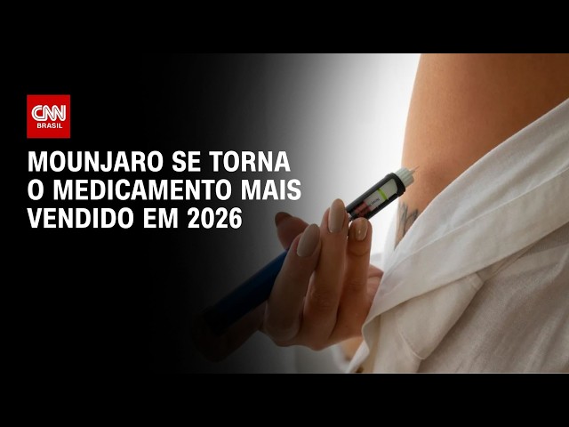 Mounjaro supera remédio de câncer e se torna o mais vendido do mundo | CNN PRIME TIME