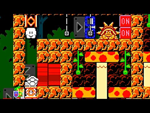 Super Mario Maker 2 🔧 Link Forest Minigames 🔧 lucasr38