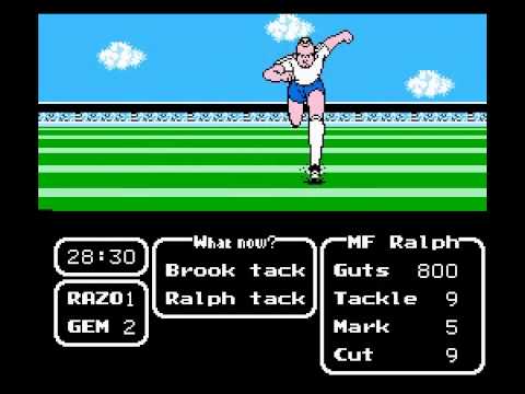 Tecmo Cup Soccer Game NES Gameplay Demo - NintendoComplete