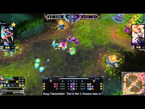 BOT Tournament - Final - Game 2 - Lux vs Caitlyn