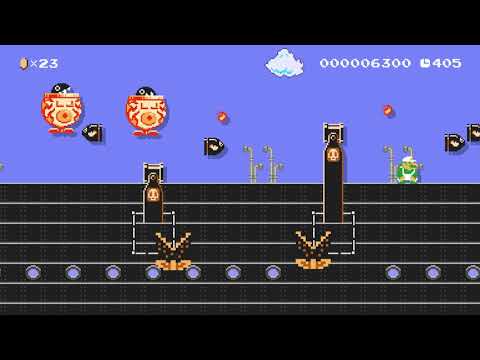 Super Mario Maker 2 Level Showcase: Mortons Battleship