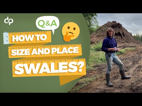 How to Size and Place Swales?