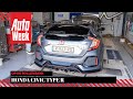 Honda Civic Type R - Op de Rollenbank
