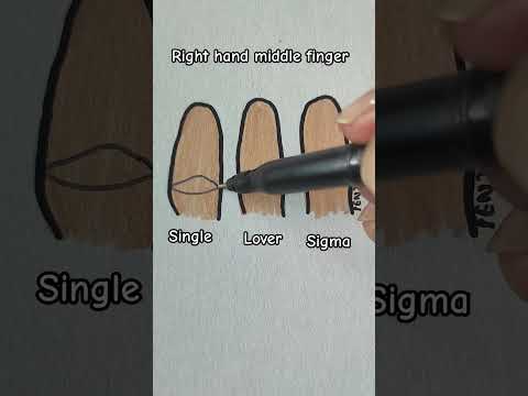 Palm reading 💘🔥 #penthomize #art #artandcraft #painting #satisfying #palmreading