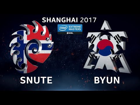 StarCraft 2 - Snute vs. ByuN (ZvT) - IEM Shanghai 2017 - Closed Global Qualifier Ro1