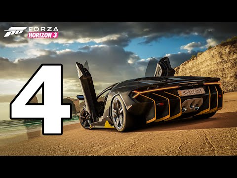 Forza Horizon 3 Walkthrough Part 4 - No Commentary Playthrough (Xbox One)