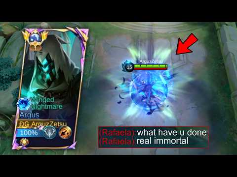 I FINALLY GOT THE LORE ACCURATE IMMORTAL ARGUS BUILD IN RANKED GAME!!