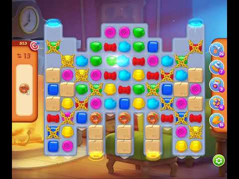 Homescapes Level 853 Incomplete