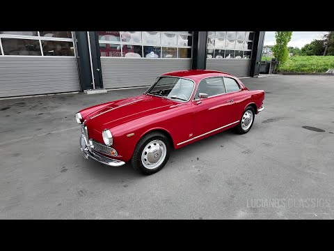1965 Alfa Romeo Giulietta Sprint 1300 Walkaround, Startup and Sound