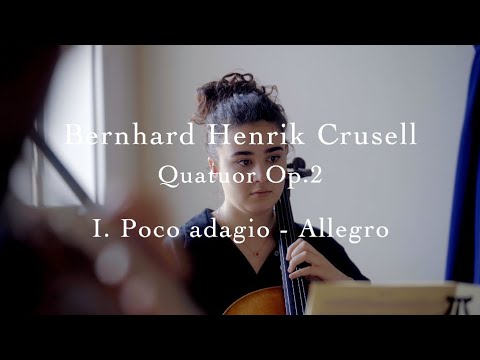 Bernhard Crusell - Quatuor op.2 (I. Poco Adagio - Allegro) // Arthur Stockel