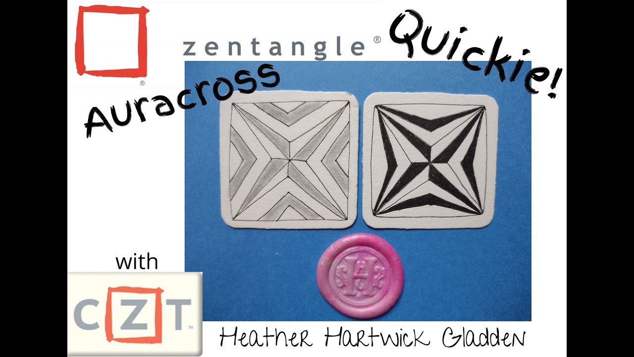Auracross | Zentangle® Quickie