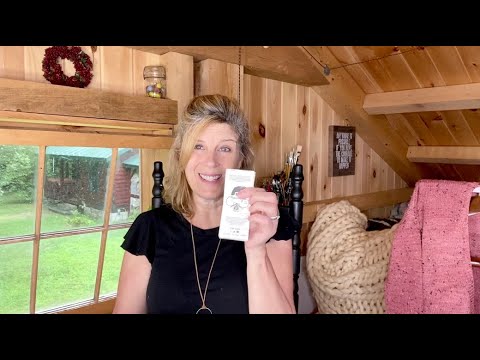 NEW The Autumn Acorn Knits Podcast and Full Log Cabin Tour