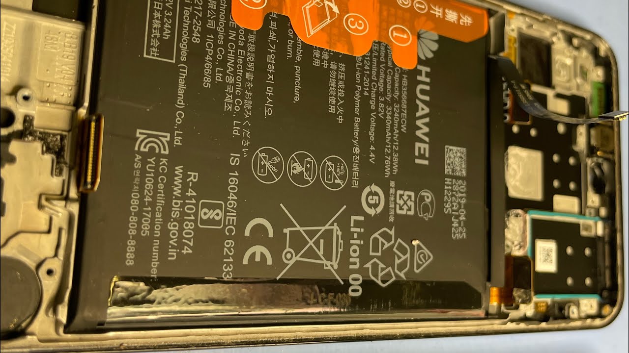 Huawei P30 lite wymiana. wyświetlacza