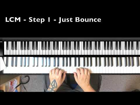 LCM piano - Step 1 - Just Bounce