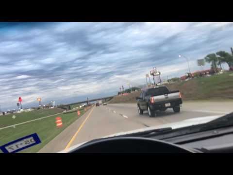 Sherman TX Going Towards Oklahoma Border on US 75 North