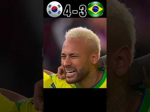 South Korea vs Brazil #goals #football #ronaldo #shorts