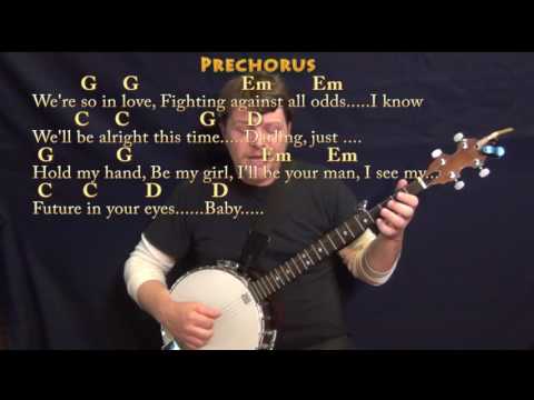 Perfect (Ed Sheeran) Banjo Cover Lesson in G with Chords/Lyrics