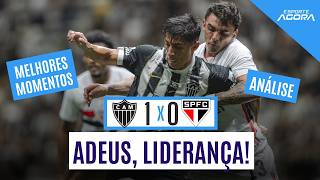 ATLÉTICO-MG SUPERA O SÃO PAULO E TIRA O TRICOLOR DA LIDERANÇA DO BRASILEIRÃO | MELHORES MOMENTOS