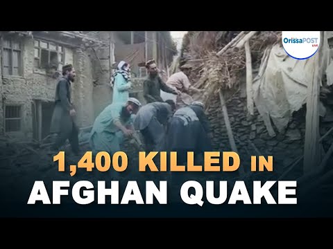 UN warns of rising casualties as Afghan quake kills over 1,400 people