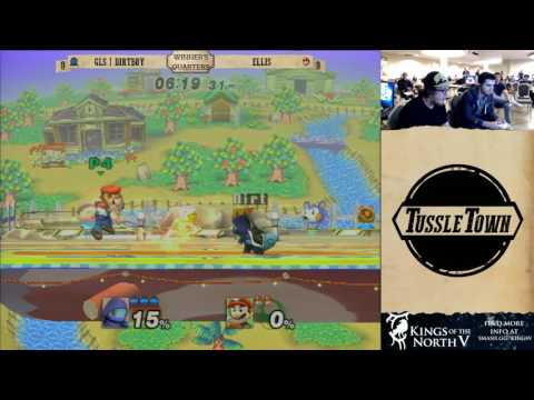 GLS | Dirtboy (Squirtle) vs Ellis (Mario, Fox) - Tussle Town PM Winner's Quarters
