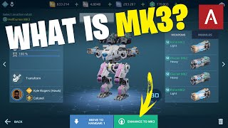 War Robots: MK3 Upgrade Explained + MK3 Robots & Weapons Gameplay WR