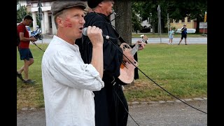 Naumburger Kirschfest 2021(7): Muck Lamberty als neue Figur derNaumburger Meister im Kirschfestumzug
