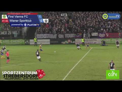 11.11.16 First Vienna FC - Wiener Sportklub - Highlight  (1. Halbzeit / 41:52) am 11.11.2016 20:01