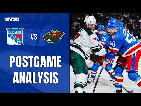 Wild Defeat Rangers At The Garden 3-1 | New York Rangers