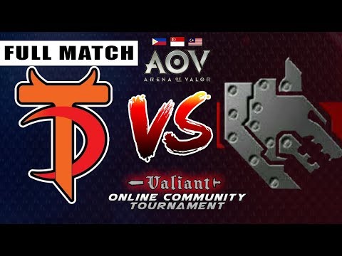 Tribu Defiance vs. SteelWolves.Dire - Round 1 - Full Match - AOV Valiant Online Community Tournament