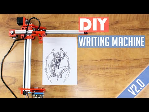 DIY Homework Writing Machine Using Arduino - 2D Pen Plotter : 11 Steps -  Instructables