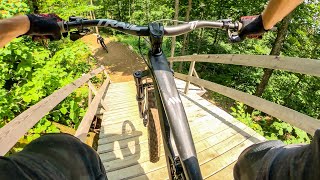 Something for every shredder at Empire47 | Mountain Biking Quebec