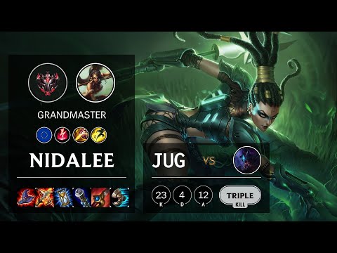 Nidalee Jungle vs Rek'Sai - EUW Grandmaster Patch 10.22