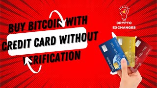 Buy Bitcoin with Credit Card without Verification on Switchere | Crypto Exchanges