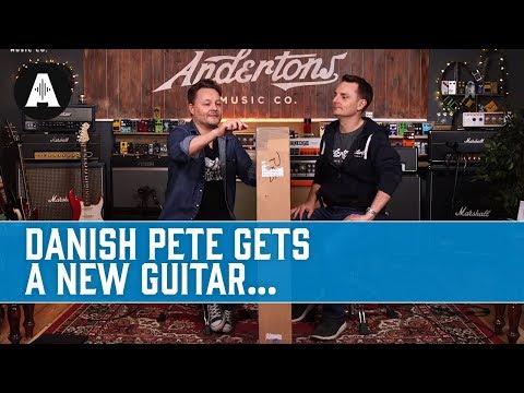 Danish Pete Gets a New Guitar...