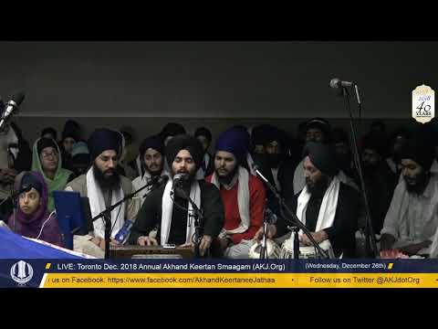 023 Toronto Dec. 2018 - Wednesday PM - Bhai Navjot Singh Jee
