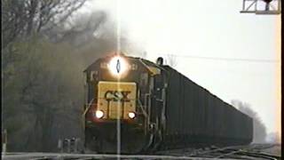 preview picture of video 'CSX Coke Express In Deshler With Epic K5LA'