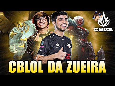 ROBO e TIN VOLTANDO aos VELHOS TEMPOS - CBLOL DA ZUEIRA